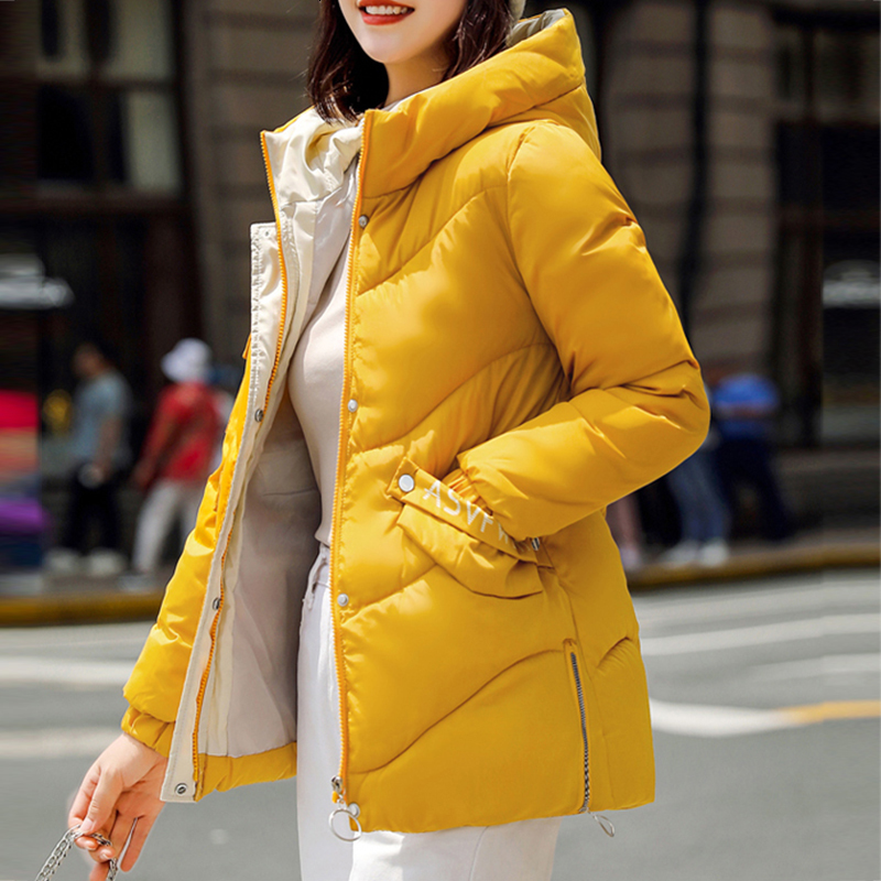 2019 New Fashion Women Winter Down Jacket Coat Warm Parka Long Sleeve Female Jacket Ladies Tops Cotton Parka Plus Size Clothing, Black
2019 New Fashion Women Winter Down Jacket Coat Warm Parka Long Sleeve Female Jacket Ladies Tops Cotton Parka Plus Size Clothing, Black