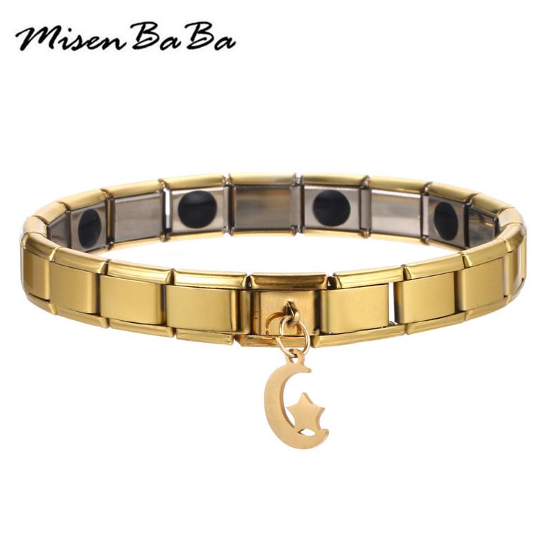 Charm Bracelets Stretch Energy Balance Star Moon Charms Bracelet For Men Women Germanium Health Care Jewelry
Charm Bracelets Stretch Energy Balance Star Moon Charms Bracelet For Men Women Germanium Health Care Jewelry