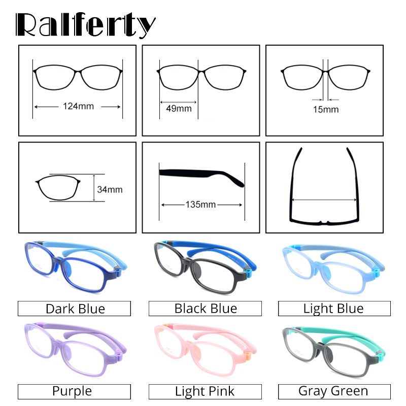 Wholesale-Ralferty Safe Silicone Glasses Children Fashion Boy Girl Sport Glasses For Myopia Presrade No Diopter Spectacle K19006 
Wholesale-Ralferty Safe Silicone Glasses Children Fashion Boy Girl Sport Glasses For Myopia Presrade No Diopter Spectacle K19006