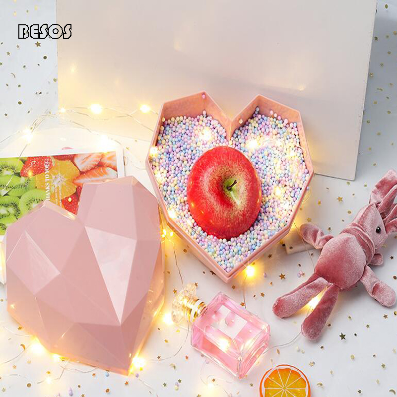 Wholesale High-end 3d Plastic Candy Colorful Diamond Heart Shape Gift Box Wedding Party Birthday Flower Jewelry Perfume Gift Box
Wholesale High-end 3d Plastic Candy Colorful Diamond Heart Shape Gift Box Wedding Party Birthday Flower Jewelry Perfume Gift Box