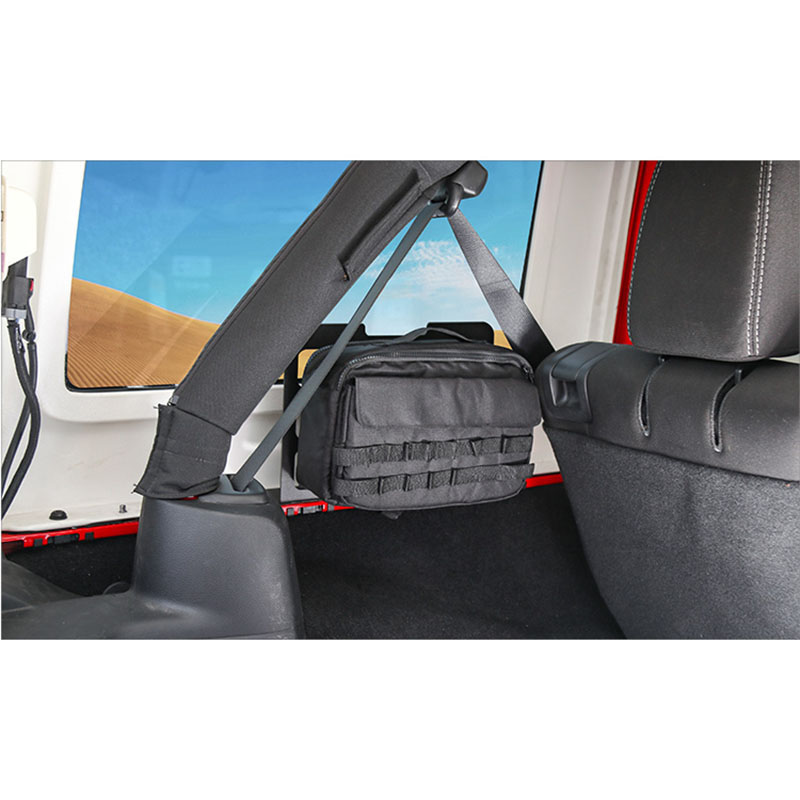 Iron Shelf Black Trunk Storage Rack Decoration Cover For Jeep Wrangler JL 2018+ Auto Interior Accessories