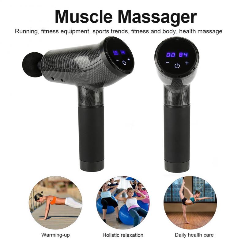 High Quality Massage Gun Full Body Massager Therapy Tension Reliefs Sport Slimming Shaping With 6 Heads Hot In Sale
High Quality Massage Gun Full Body Massager Therapy Tension Reliefs Sport Slimming Shaping With 6 Heads Hot In Sale