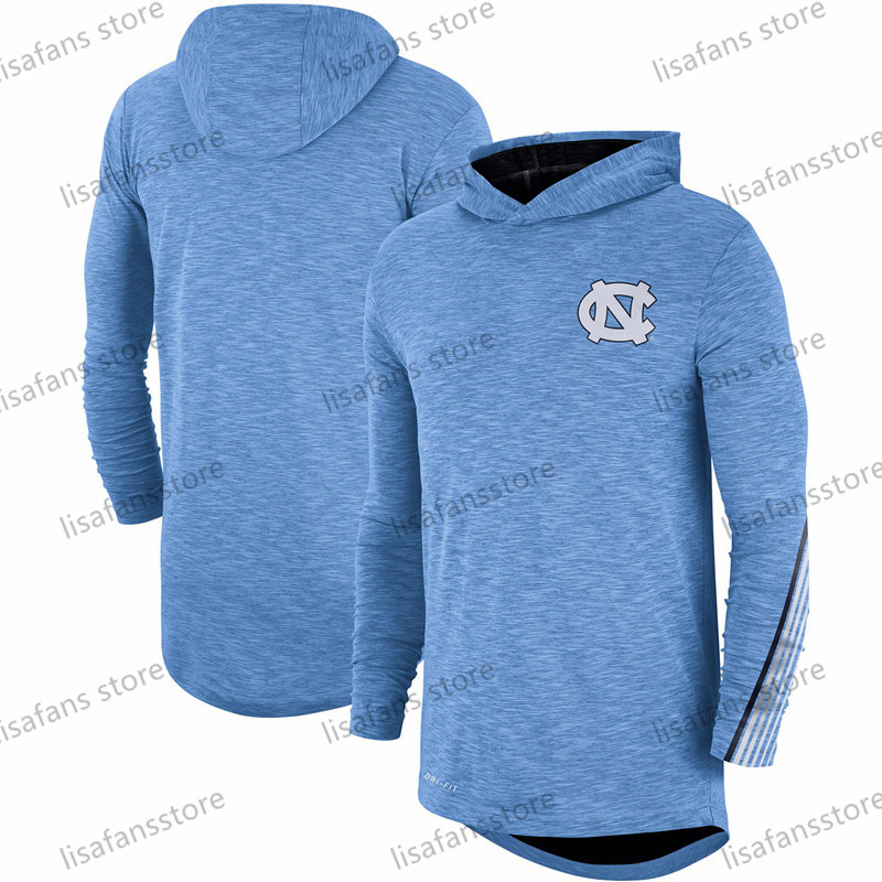 North Carolina Tar Heels Carolina Blue 2019 Sideline Long Sleeve Hooded Performance Top Tee Printed Team Color College T-Shirts Size S-4XL, As shows 
North Carolina Tar Heels Carolina Blue 2019 Sideline Long Sleeve Hooded Performance Top Tee Printed Team Color College T-Shirts Size S-4XL, As shows