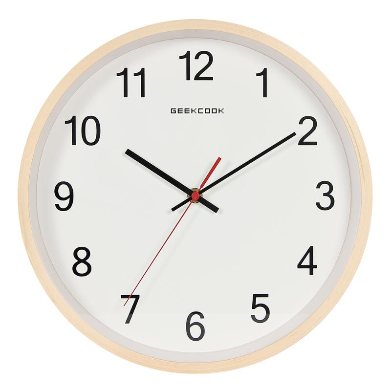12 Inch Mute Home Wall Clock Simple Style Living Room Bedroom Decorative Wall Clock 
12 Inch Mute Home Wall Clock Simple Style Living Room Bedroom Decorative Wall Clock