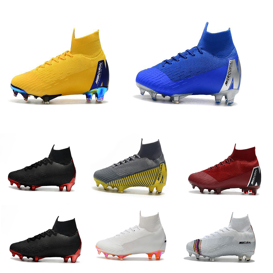 Mercurial Superfly VI 360 Elite FG KJ 6 XII 12 CR7 Mens Soccer Cleats Ronaldo Neymar High Heel Soccer Shoes ACC Football Boots
Mercurial Superfly VI 360 Elite FG KJ 6 XII 12 CR7 Mens Soccer Cleats Ronaldo Neymar High Heel Soccer Shoes ACC Football Boots