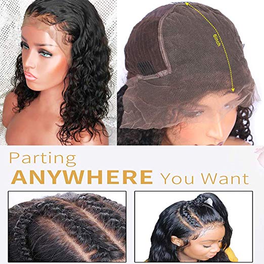 13*6 Brazilian Lace Front Human Hair Wigs With Baby Hair Lace Front Wig Remy Hair Wig Pre Plucked Bleached Knots