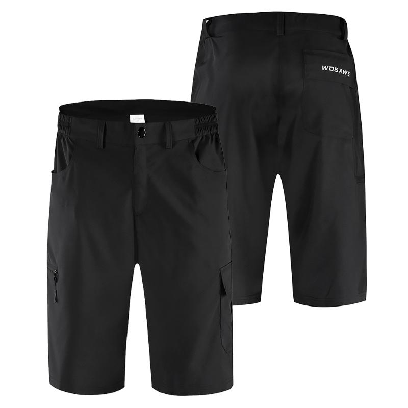 Cycling Shorts Running Bike Riding Casual Men Loose Fit Quick Drying Breathable Outdoor Sports With 5 Pockets, Black
Cycling Shorts Running Bike Riding Casual Men Loose Fit Quick Drying Breathable Outdoor Sports With 5 Pockets, Black