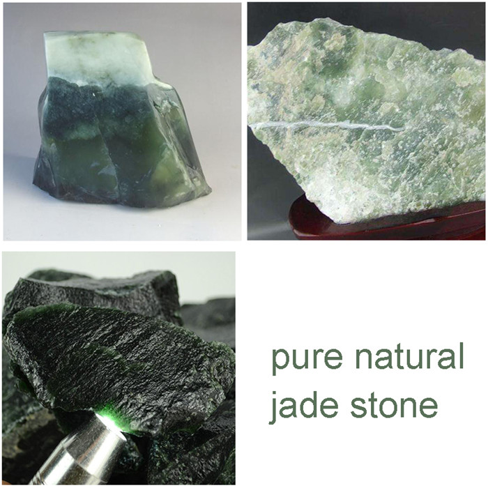 Tamax JD008 Natural Green Jade A quality Guasha Board for scrapping therapy gua sha massager