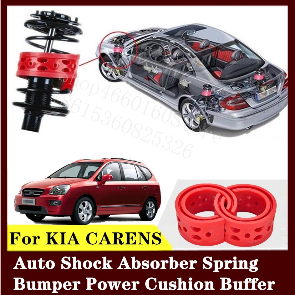 For KIA CARENS 2pcs High-quality Front or Rear Car Shock Absorber Spring Bumper Power Auto-buffers Car Cushion Urethane