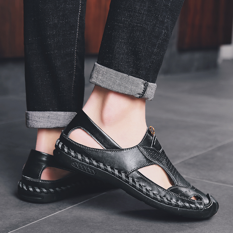 genuine home men man indoor male jelly 2020 mens water leather slide work sports slides rubber beach hollow for casual sandals, Black
genuine home men man indoor male jelly 2020 mens water leather slide work sports slides rubber beach hollow for casual sandals, Black