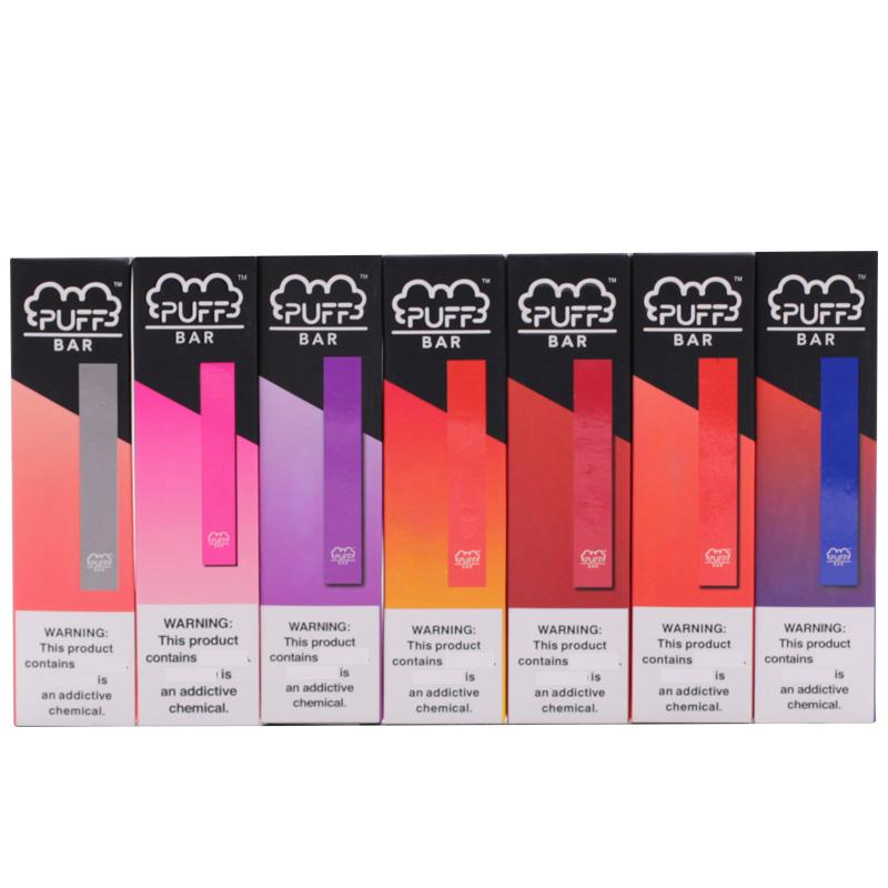 New Puff Bar Disposable Pods System Bars Code Device Starter Kits 280mAh Battery 1.3ml Cartridges Vape Pen PuffBar e cigarettes Vaporizers
New Puff Bar Disposable Pods System Bars Code Device Starter Kits 280mAh Battery 1.3ml Cartridges Vape Pen PuffBar e cigarettes Vaporizers