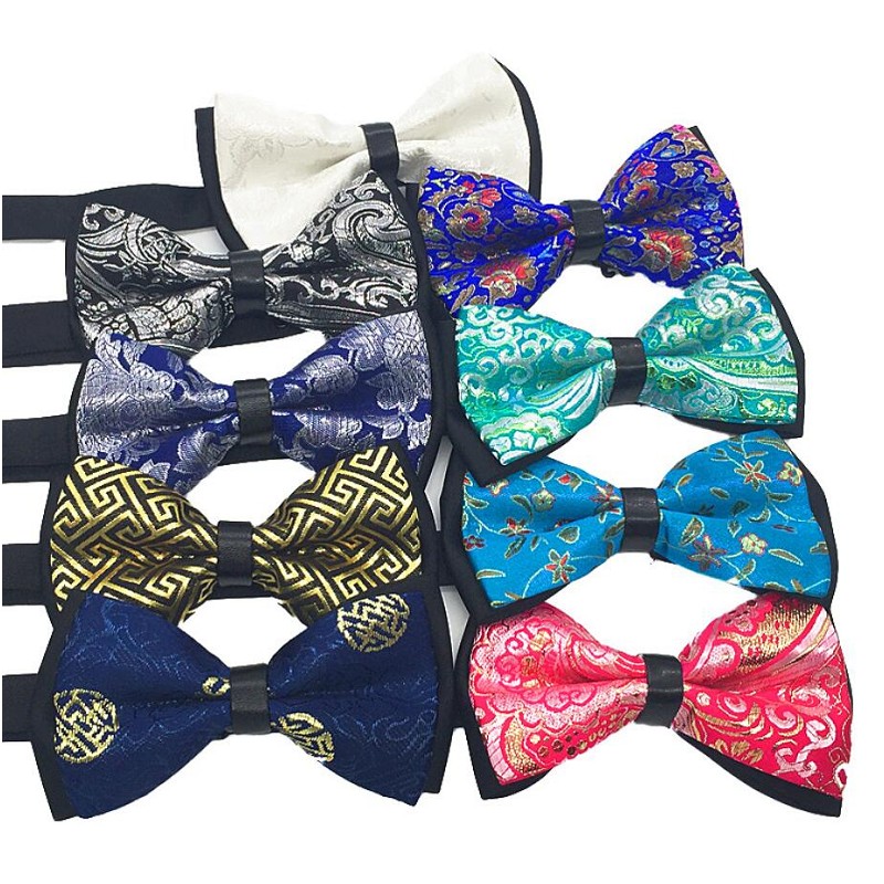 satin bow tie Chinese style special bowbutterfly Embroidery men's bow ties flower polyester adult multicolor bowknot party neckwear 5pcs/lot
satin bow tie Chinese style special bowbutterfly Embroidery men's bow ties flower polyester adult multicolor bowknot party neckwear 5pcs/lot