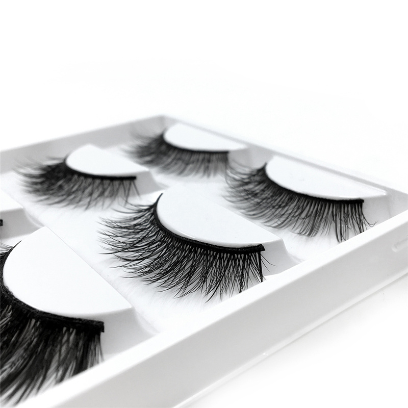 5 Pairs Lashes 3D Mink Hair False Eyelashes Natural Long Thick Eye Lashes Wispy Fluppy Makeup Beauty Eyelash Extension Tools