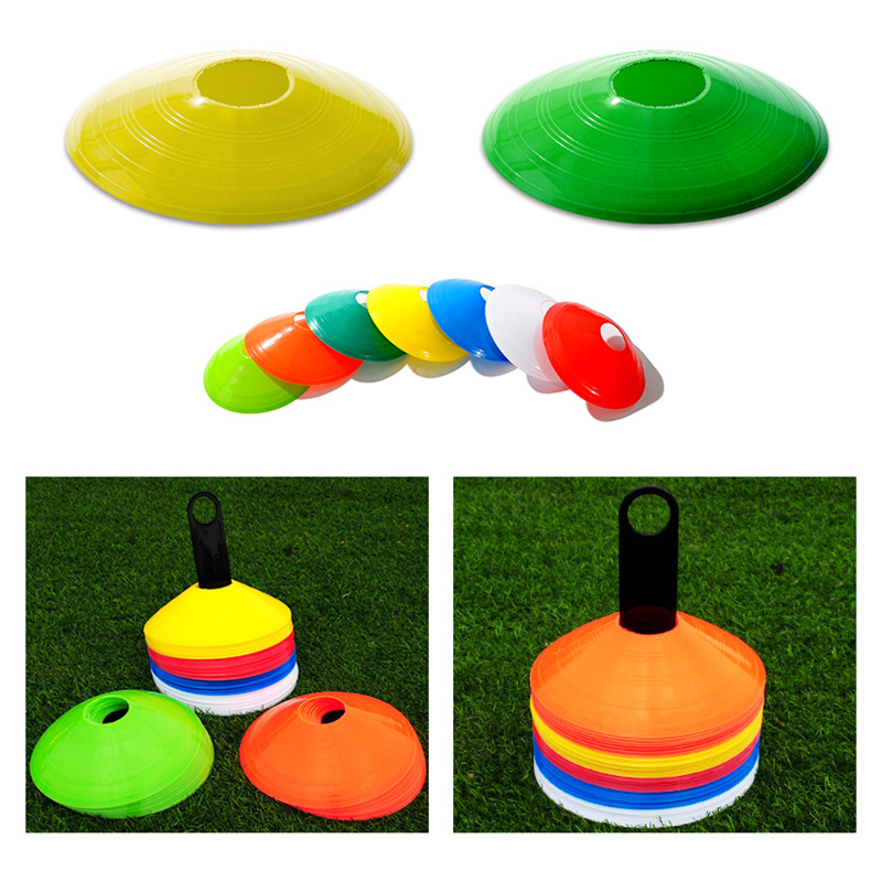 10 Pcs Sign Disc Cone Football Field Obstacle Flying Saucer Plate Inline Skating/Skateboard/Soccer/Traffic Markers Equipment, Default color 
10 Pcs Sign Disc Cone Football Field Obstacle Flying Saucer Plate Inline Skating/Skateboard/Soccer/Traffic Markers Equipment, Default color