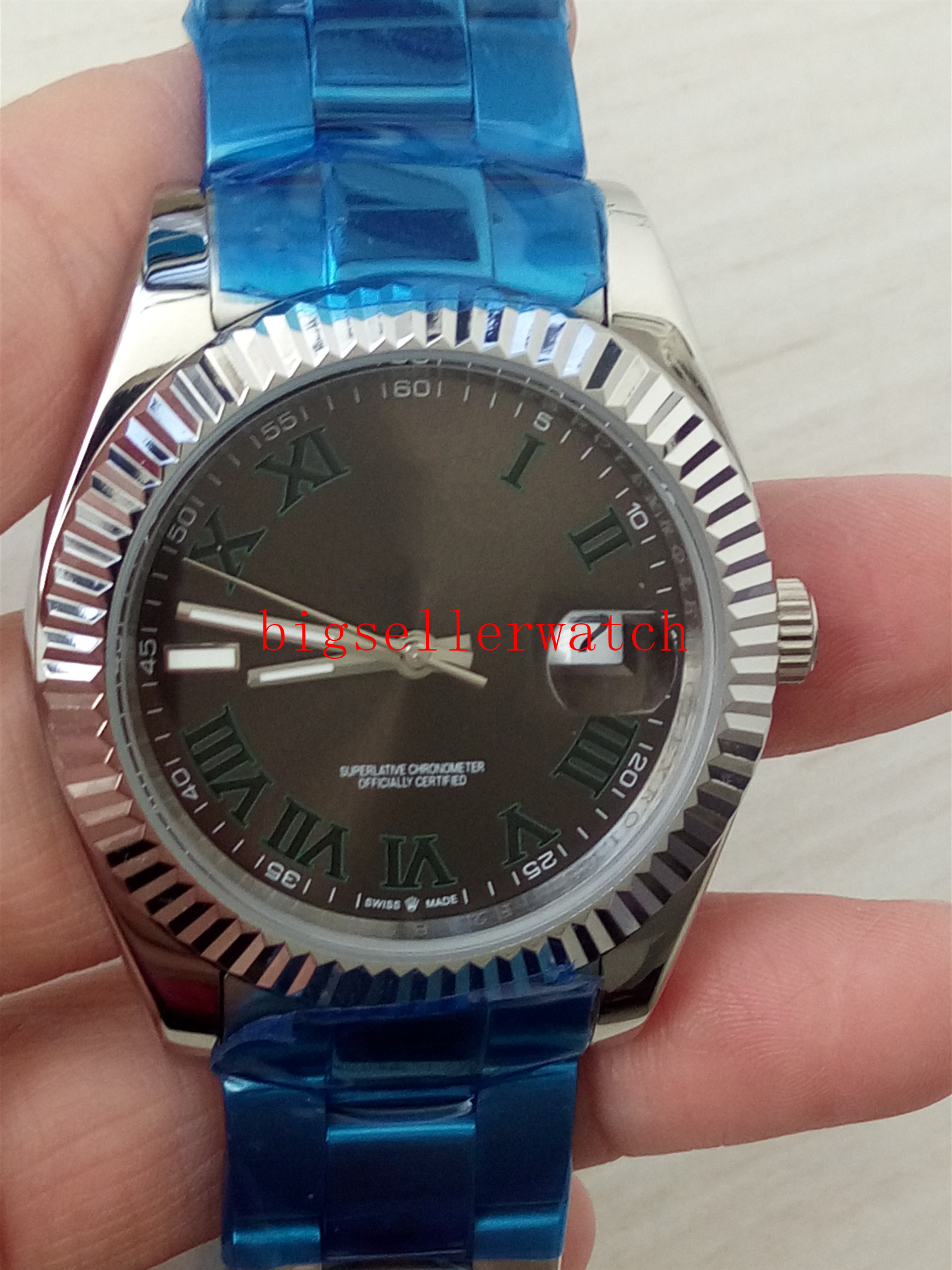 Luxury men's watch Men Watch New 126334 Roman Dial Fluted Bezel 41mm Automatic Mechanical Fashion Wristwatch, Brown
Luxury men's watch Men Watch New 126334 Roman Dial Fluted Bezel 41mm Automatic Mechanical Fashion Wristwatch, Brown