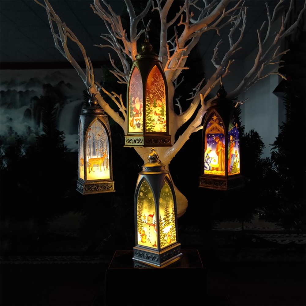 New Christmas Painted Christmas Lights Ornaments arches Small Lights Pendants Snowman Lamp Navidad Decoration Ornament
New Christmas Painted Christmas Lights Ornaments arches Small Lights Pendants Snowman Lamp Navidad Decoration Ornament