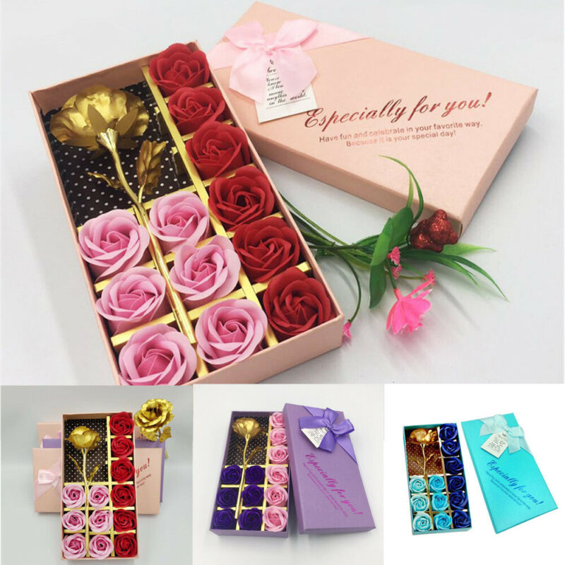 2020 Valentine's Day February 14 Romantic Rose Gold Plated Flower Soap Gift Woman Girl Anniversary Birthday Gift, Pink
2020 Valentine's Day February 14 Romantic Rose Gold Plated Flower Soap Gift Woman Girl Anniversary Birthday Gift, Pink