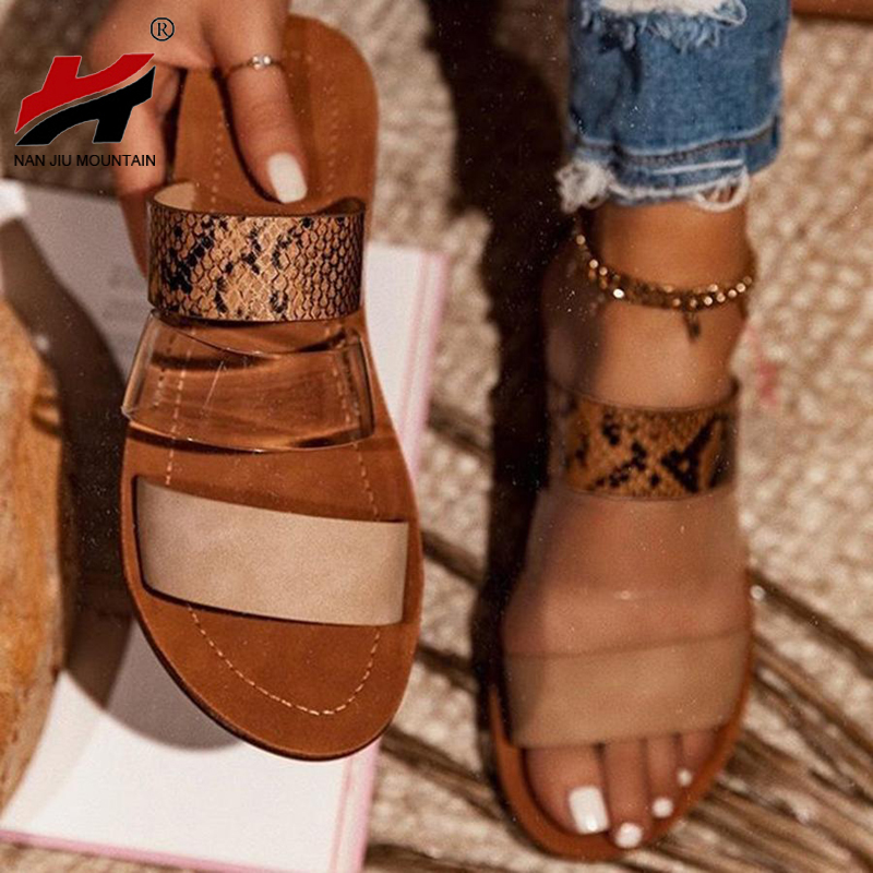 NAN JIU MOUNTAIN 2020 Woman's Flat Slippers Outdoor Summer Sandals Beach Shoes Comfortable Open Toe Fashion Sexy Plus Size 43, Brown
NAN JIU MOUNTAIN 2020 Woman's Flat Slippers Outdoor Summer Sandals Beach Shoes Comfortable Open Toe Fashion Sexy Plus Size 43, Brown