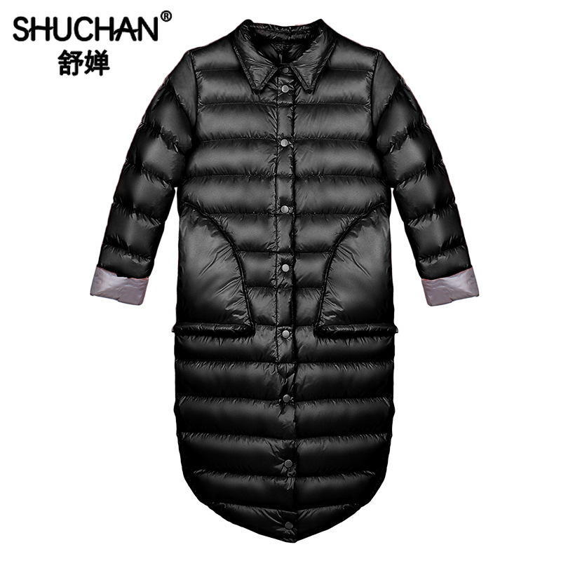 Shuchan Designer Winter Down Jacket Women 2019 High Quality Korean Fashion Women Down Coats Jackets Warm Woman Parka, Black
Shuchan Designer Winter Down Jacket Women 2019 High Quality Korean Fashion Women Down Coats Jackets Warm Woman Parka, Black