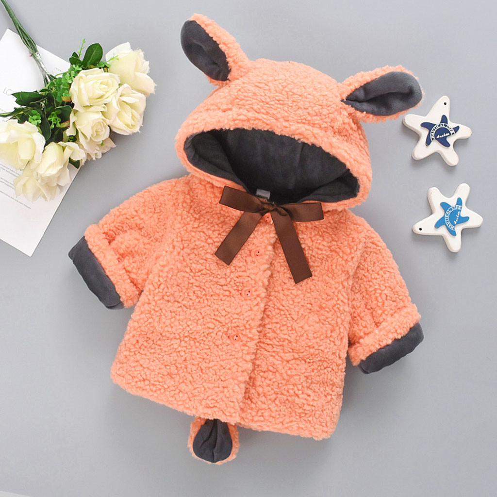 Toddler Baby Girl Winter Solid Windproof Coat Cartoon Hooded Warm Outwear Jacket Soft Cotton Blend Long Sleeve Fashion Coat, Pink
Toddler Baby Girl Winter Solid Windproof Coat Cartoon Hooded Warm Outwear Jacket Soft Cotton Blend Long Sleeve Fashion Coat, Pink