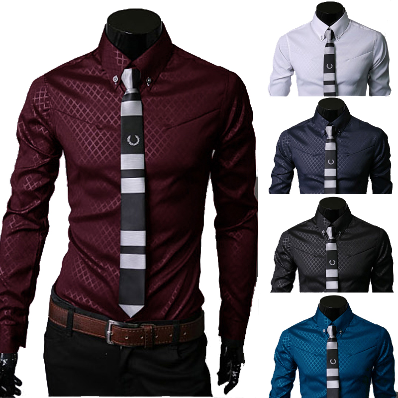 2020 Man Long Sleeve Shirts Silk Satin Chemise Casual fit Fashion Printed Blouse Casual Long Sleeve Slim Shirts Tops, Wine
2020 Man Long Sleeve Shirts Silk Satin Chemise Casual fit Fashion Printed Blouse Casual Long Sleeve Slim Shirts Tops, Wine