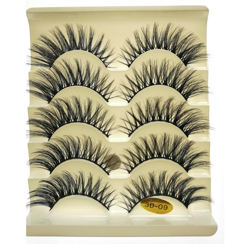 New 5 pairs natural false eyelashes fake lashes long makeup 3d mink lashes extension eyelash mink eyelashes for beauty
New 5 pairs natural false eyelashes fake lashes long makeup 3d mink lashes extension eyelash mink eyelashes for beauty