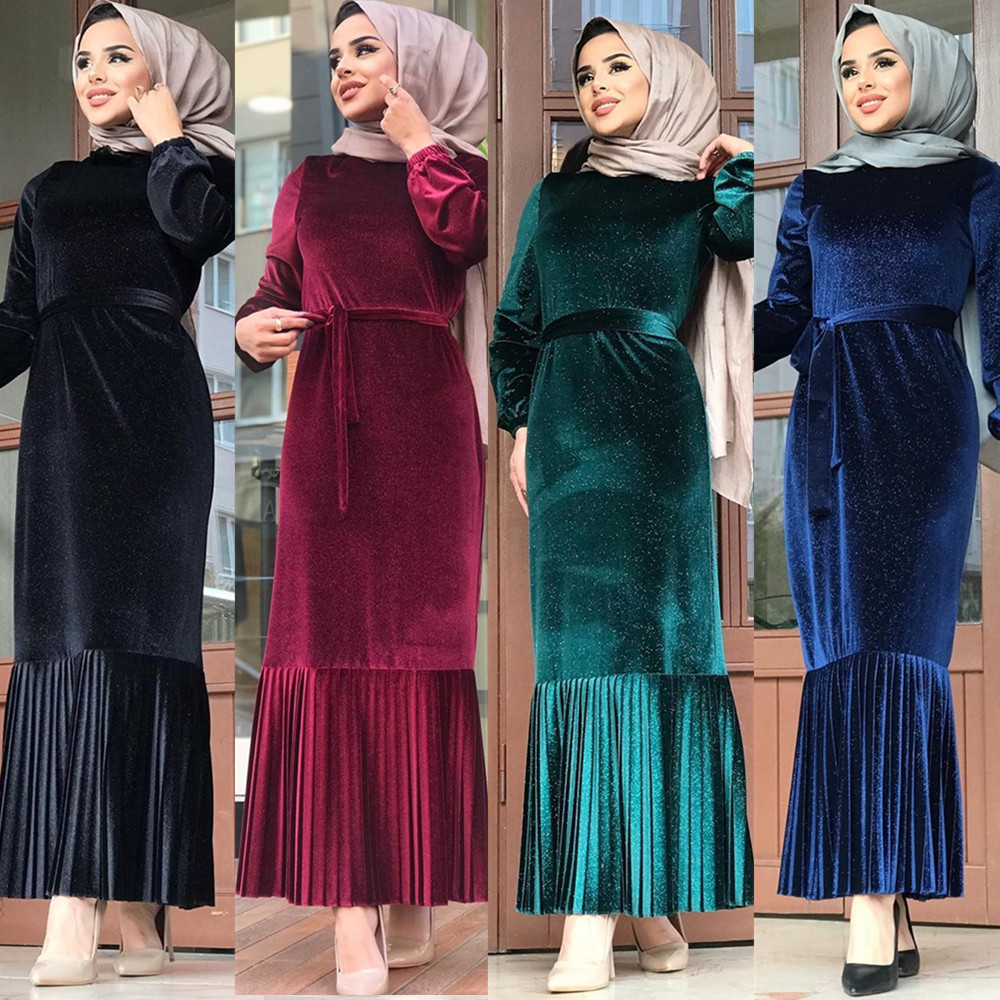 Muslim Velvet abaya Dress Muslim clothes for women kimono cardigan Femme Robe Long islamic
Muslim Velvet abaya Dress Muslim clothes for women kimono cardigan Femme Robe Long islamic