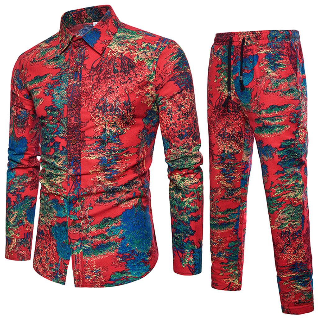 2019 New Arrival Men's Set Shirt and Pants Full Length Casual Shirt Suit Fashion Floral 3d Printed Plus Size Males Wear to 5XL, Scarf
2019 New Arrival Men's Set Shirt and Pants Full Length Casual Shirt Suit Fashion Floral 3d Printed Plus Size Males Wear to 5XL, Scarf