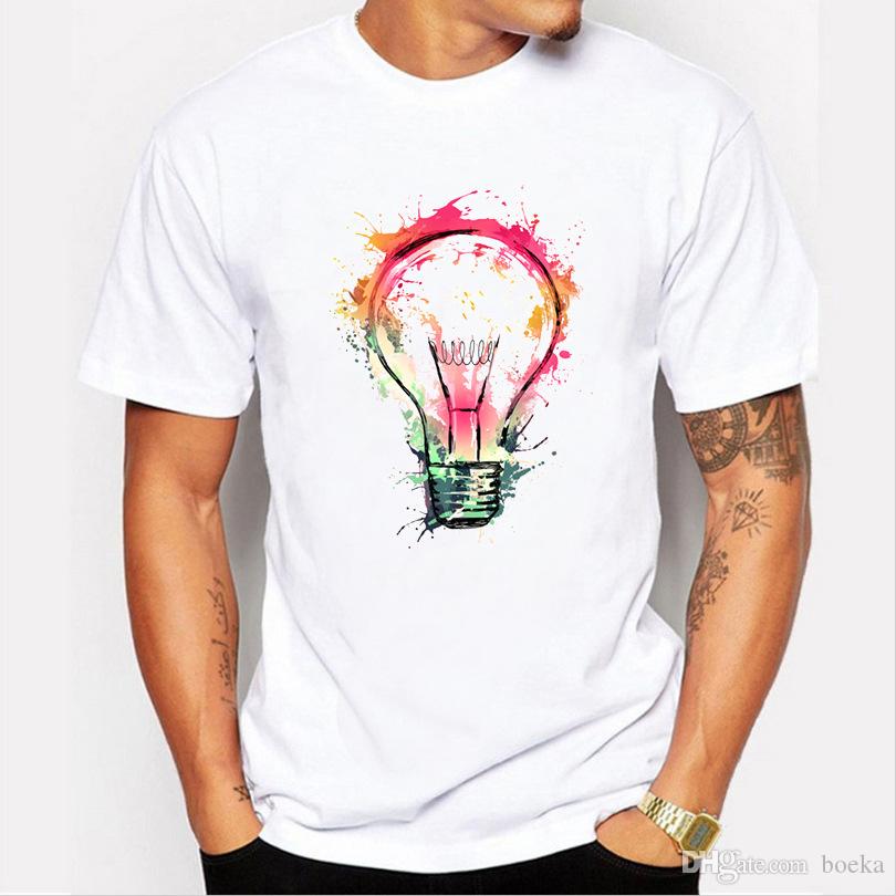 hot sale poleras hombre light bulb mens t shirts fashion new arrive short sleeve cotton t shirts colorful bulb, White
hot sale poleras hombre light bulb mens t shirts fashion new arrive short sleeve cotton t shirts colorful bulb, White