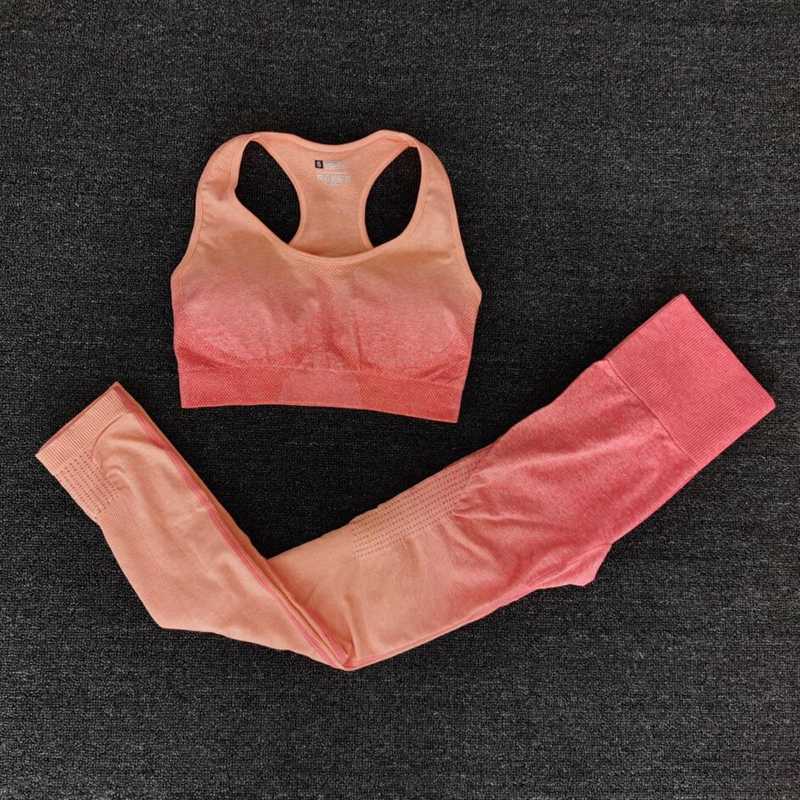 Women Seamless yoga set Fitness Sports Suits GYM Cloths Bra High Waist leggings Workout clothing crop tops fitness, Red
Women Seamless yoga set Fitness Sports Suits GYM Cloths Bra High Waist leggings Workout clothing crop tops fitness, Red