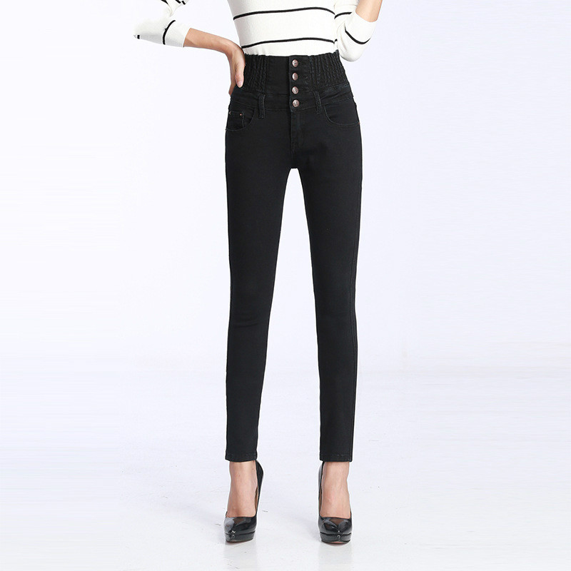 Februaryfrost 2020 Women High Waist Jeans Elastic Waist Skinny Pants Fleece Lined Leggings Casual Denim Pants Plus Size, Black
Februaryfrost 2020 Women High Waist Jeans Elastic Waist Skinny Pants Fleece Lined Leggings Casual Denim Pants Plus Size, Black