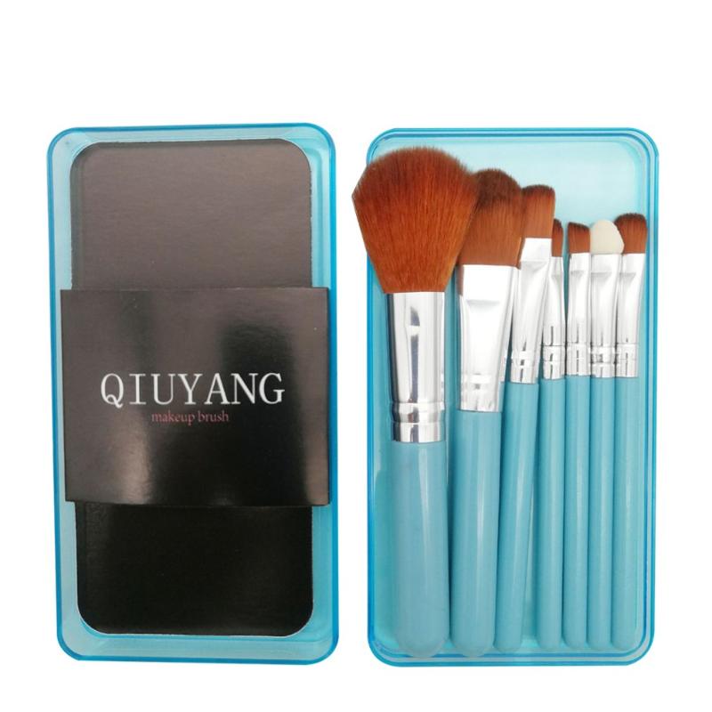 7Pcs Makeup Brush Set High Quality Foundation Powder Eyeshadow Brush with Plastic Boxed Cosmetic Beauty Tool Kit
7Pcs Makeup Brush Set High Quality Foundation Powder Eyeshadow Brush with Plastic Boxed Cosmetic Beauty Tool Kit