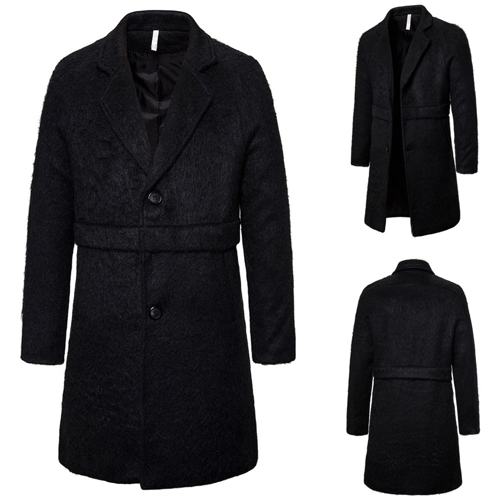 chaqueta hombre jaqueta masculino winter coat men's Autumn Casual Trench New Long Solid Color Trim Outwear Coat casaco abrigo, Black
chaqueta hombre jaqueta masculino winter coat men's Autumn Casual Trench New Long Solid Color Trim Outwear Coat casaco abrigo, Black