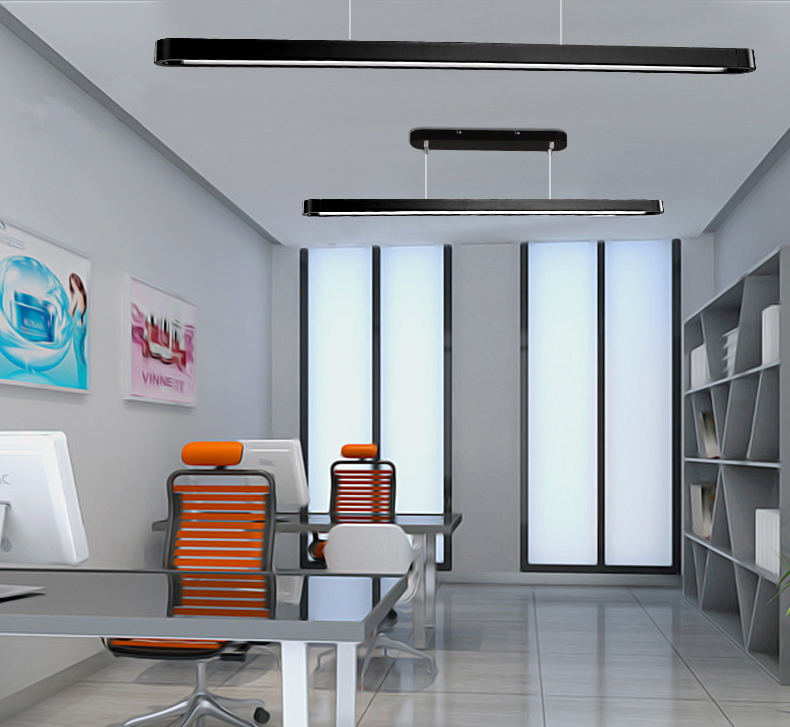 LED Pendant Lights TALO Ruler Drop Light Contracted Contemporary T5 Indoor Lighting Office Study Lamp Chandelier Tube Lamps