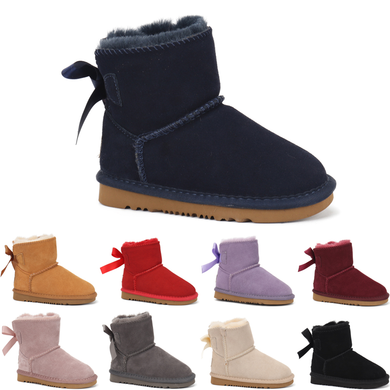 2021 Kids Shoes Australian Classic Snow Boots Girl Boy Children Bailey Bow Ankle Winter Booties 26-35 Keep Warm, Color 3
2021 Kids Shoes Australian Classic Snow Boots Girl Boy Children Bailey Bow Ankle Winter Booties 26-35 Keep Warm, Color 3