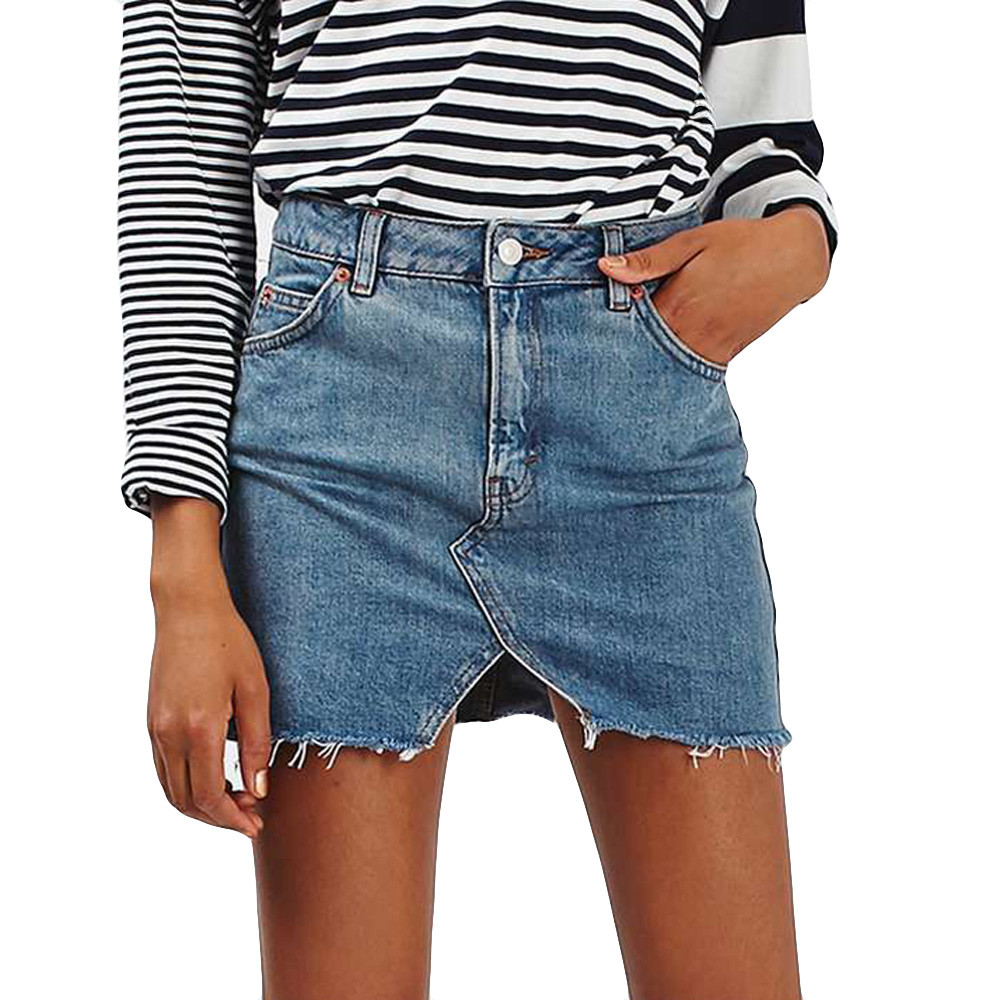 Jaycosin skirt women fashion summer high waist denim hollow half body A skirt Kawaii female Bodycon Short Jean, Blue
Jaycosin skirt women fashion summer high waist denim hollow half body A skirt Kawaii female Bodycon Short Jean, Blue