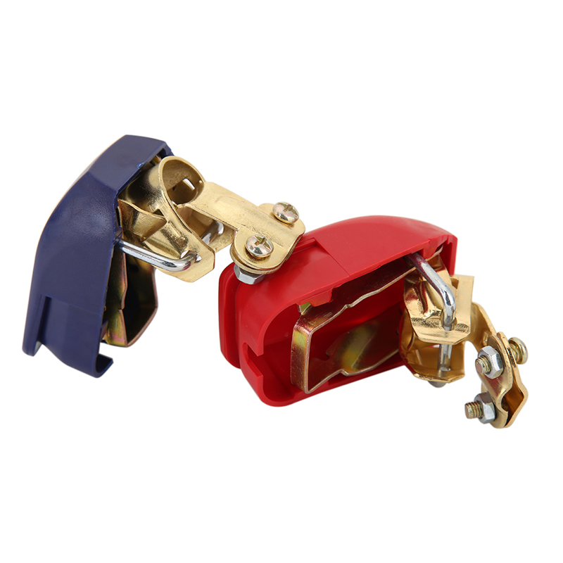 1 Pair Universal 12V Quick Release Battery Terminals Clamps for Car Caravan Boat Motorcycle Car-styling Batterys Terminal Clamp