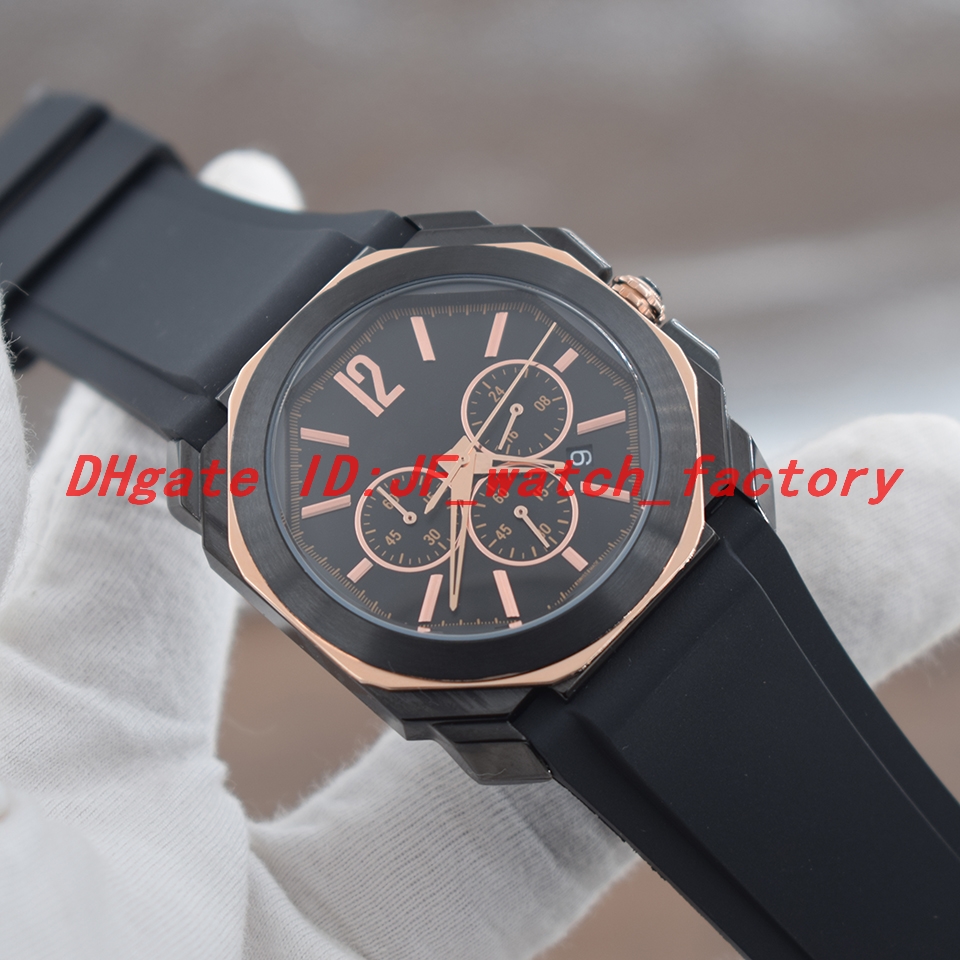 NEW High Quality Octo Gent Watches Rubber Strap Pin buckle Black case rose gold octagon OS Japan Quartz Movement Stopwatch 103075 Men watch, Slivery;brown
NEW High Quality Octo Gent Watches Rubber Strap Pin buckle Black case rose gold octagon OS Japan Quartz Movement Stopwatch 103075 Men watch, Slivery;brown