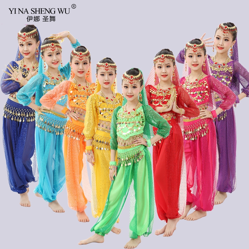 Girls Children Belly Dance Costumes 4Pcs 7Pcs(Headwear+Veil+Top+Bracelets+Waist Chain+Pants) Belly Dance Kids Costume New, 4pcs turquoise
Girls Children Belly Dance Costumes 4Pcs 7Pcs(Headwear+Veil+Top+Bracelets+Waist Chain+Pants) Belly Dance Kids Costume New, 4pcs turquoise