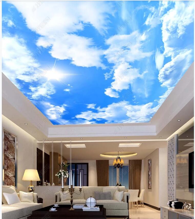 3d ceiling murals wallpaper custom photo Beautiful blue sky white clouds sunshine room home decor 3d wall murals wallpaper for walls 3 d, Non-woven
3d ceiling murals wallpaper custom photo Beautiful blue sky white clouds sunshine room home decor 3d wall murals wallpaper for walls 3 d, Non-woven