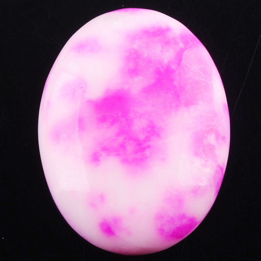 WOJIAER One Piece Natural GemStone Oval Cabochons for Woman Men Jewelry Making Loose Beads DIY Ring Pendant Mixing Color BU808