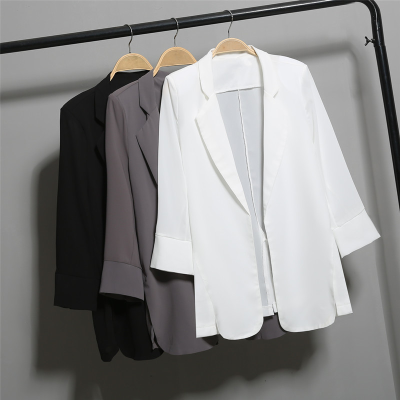 Chiffon Suit Female Chic Summer White Suit Blazer Large Size Long Sleeve Thin Loose Ladies Blazer Oversize Womens Fashion Tops, Orange
Chiffon Suit Female Chic Summer White Suit Blazer Large Size Long Sleeve Thin Loose Ladies Blazer Oversize Womens Fashion Tops, Orange