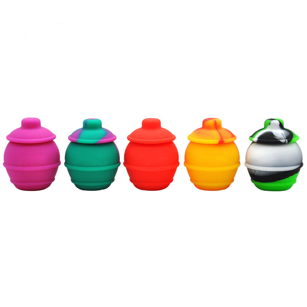 Non-Stick Silicone Wax Oil Concentrate Containers Essential Slick Oil 35ML FDA Silicone Storage Jars Glass Dab Tool Carb Cap Accessories
Non-Stick Silicone Wax Oil Concentrate Containers Essential Slick Oil 35ML FDA Silicone Storage Jars Glass Dab Tool Carb Cap Accessories