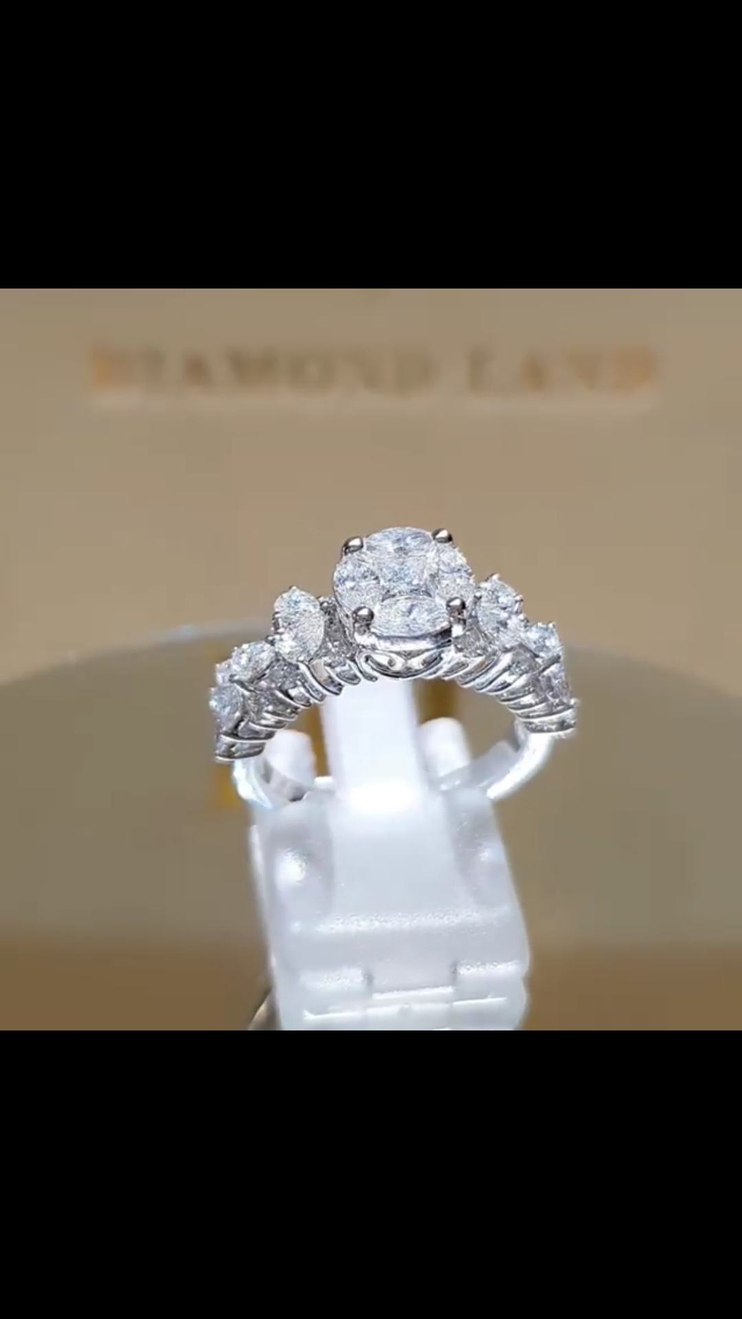 Cz Promise ring For Women Engagement Wedding Party Jewelry Band Gift Fashion Simple Band