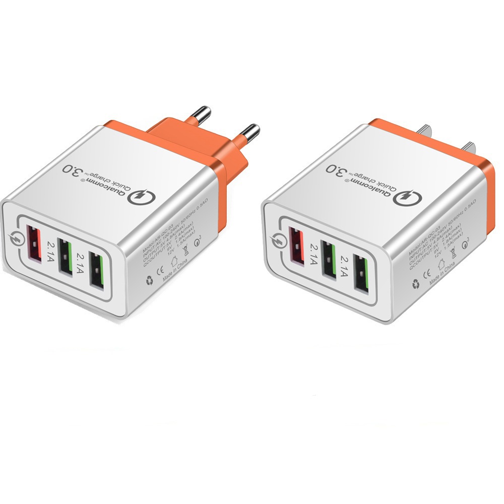 Quick Charge 3.0 USB Charger 5V 2.4A QC3.0 Fast Charging USB Travel Wall Charger for Samsung Mobile Phone Charger
Quick Charge 3.0 USB Charger 5V 2.4A QC3.0 Fast Charging USB Travel Wall Charger for Samsung Mobile Phone Charger