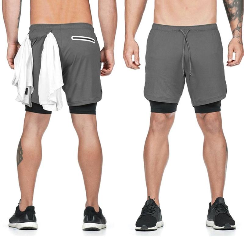 New Mens Running Shorts Double Layer Phone Pocket Gym Fitness Training Quick Dry Beach Man Summer Sports Workout Crossfit Wear
New Mens Running Shorts Double Layer Phone Pocket Gym Fitness Training Quick Dry Beach Man Summer Sports Workout Crossfit Wear