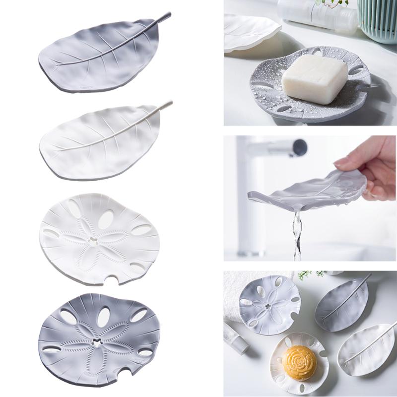 Portable Plastic Creative Leaf Shape Soap Dish Box Drain Rack Soap Storage Holder Container Shelf Bathroom Shower Plate Tray Y Y, 03
Portable Plastic Creative Leaf Shape Soap Dish Box Drain Rack Soap Storage Holder Container Shelf Bathroom Shower Plate Tray Y Y, 03