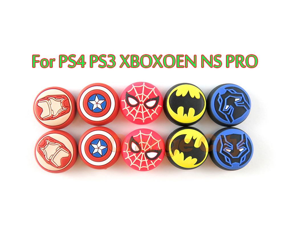 Silicone Analog Controller Joystick Thumb Stick Grips Cap Cover For PS3 / PS4 / Xbox 360 / Xbox One NS Pro Game Controllers
Silicone Analog Controller Joystick Thumb Stick Grips Cap Cover For PS3 / PS4 / Xbox 360 / Xbox One NS Pro Game Controllers
