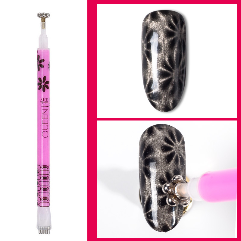 1 Pc Dual-ended Cat Eye Magnet Stick Magical Stick Flower Stripe Grid for Magnetic UV Gel Manicure DIY Nail Art Tool
1 Pc Dual-ended Cat Eye Magnet Stick Magical Stick Flower Stripe Grid for Magnetic UV Gel Manicure DIY Nail Art Tool