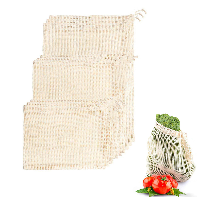 5pcs/10pcs Degradable Organic Cotton Mesh Bag Vegetables Storage Bags Fruit Reusable Mesh Bag for Home Kitchen Eco-friendly Tool
5pcs/10pcs Degradable Organic Cotton Mesh Bag Vegetables Storage Bags Fruit Reusable Mesh Bag for Home Kitchen Eco-friendly Tool